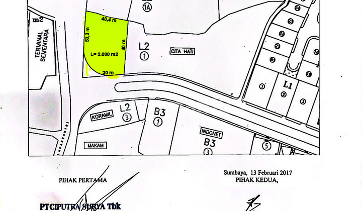 Disewakan Tanah Bukit Bali Citraland Komersial Area Disewakan Tanah Bukit Bali Citraland Komersial Area