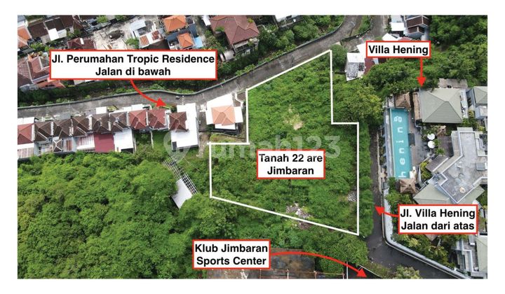 Dijual Tanah Jalan Nuansa Utama Harbour View Bali Dijual Tanah Jalan Nuansa Utama Harbour View Bali