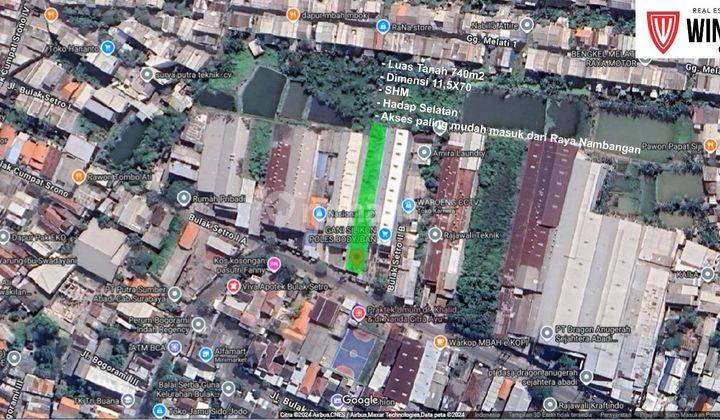 Tanah Jalan Kyai Tambak Deres Strategis Kawasan Pergudangan 2