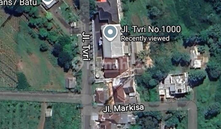 Dijual Tanah Jalan Tvri Batu Lokasi Cantik Cocok untuk Villa