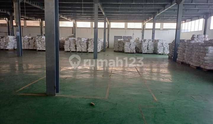 For Sale Miami Kapuk Kamal Warehouse, Land Area 5100.07, Building Area 4068 (3 Floors), 40 Feet Container Access.