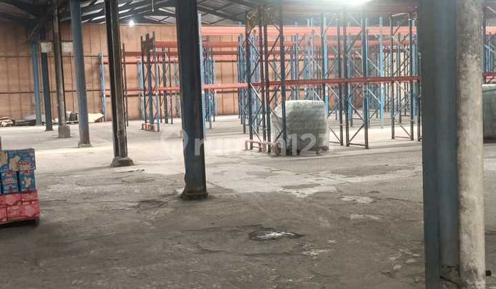 For Rent Warehouse Daan Mogot Batuceper Tangerang Area 1974 sqm 40ft Container Access