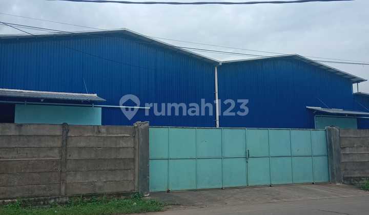 Warehouse for Rent in Balaraja, Land/Building Area 2600, Access for 40-Foot Container, Industrial Permit