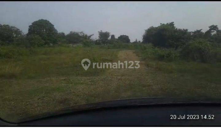 Dijual Tanah industri 3 ha, bisa beli 1 - 3 ha, shm di Kutruk Rancaiyuh Tangerang, lebar dpn 8 mtr, bentuk kaya botol ngantong ke belakang. Akses container 40 feet 2