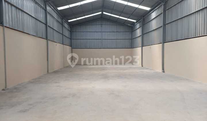 Disewakan Gudang Kav Dpr Cipondoh Lt 400 Lb 450 Hrg 260 Jt/thn Min 2 Thn Akses Cont 40 Feet