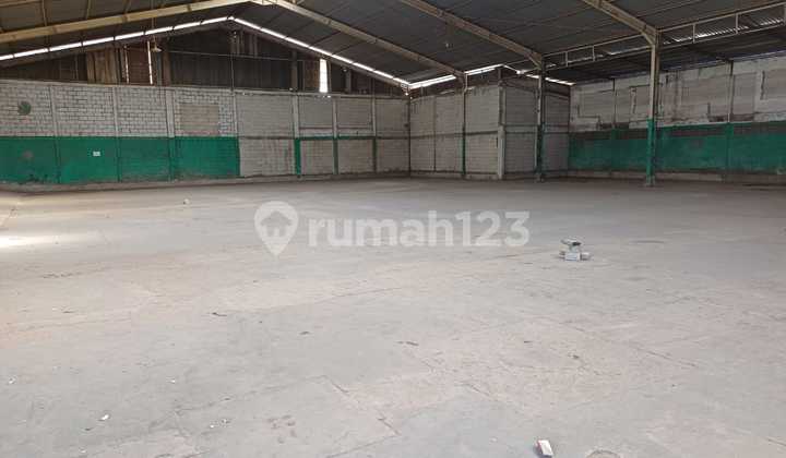 Disewakan Gudang Di Jurumudi Tangerang Lt/lb 1500 Akses Cont 40 Feet