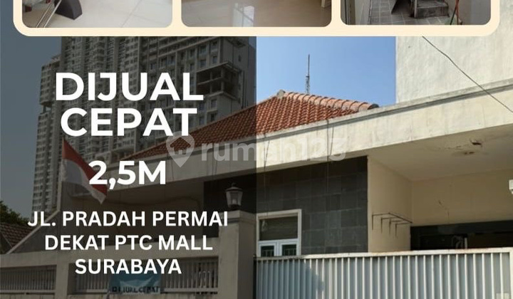 Rumah Pradah Permai Dekat Pakuwon Mall 1