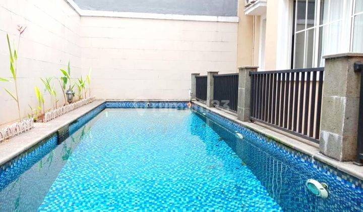 Rumah Alam Sutera Onyx 12x20 Furnish With Swimming Pool 1