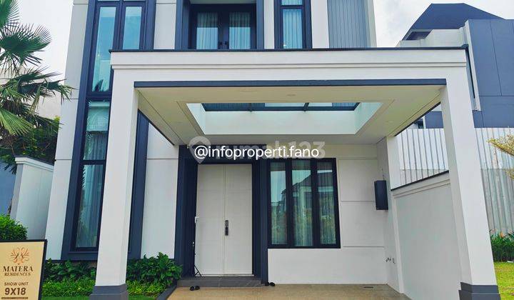 Rumah Baru Termewah Gading Serpong 9x18 Matera Residence 1