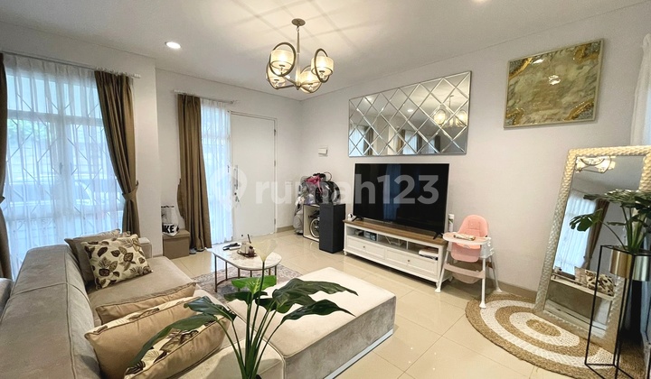 Rumah Bsd Savia Visana Semi Furnish Cantik Tangerang Selatan
