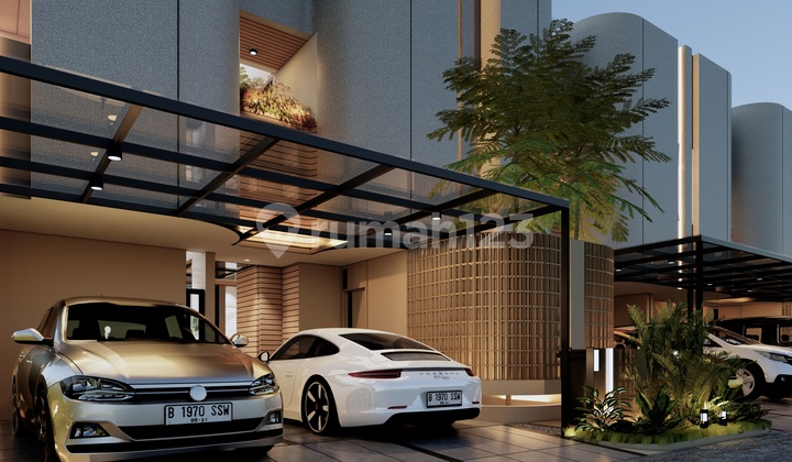 Rumah Baru DP 0% nempel BSD siap huni Tangerang Selatan