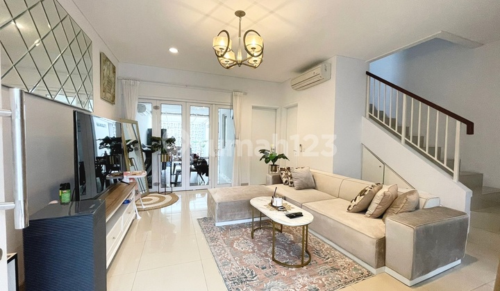 Rumah Bsd Savia Visana Semi Furnish Cantik Tangerang Selatan 2