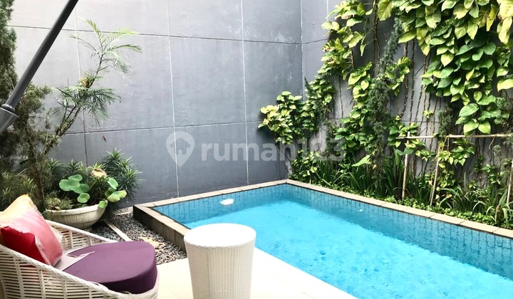 Rumah BSD De Maja De Park Mewah Furnish & Swimming Pool Murah 1