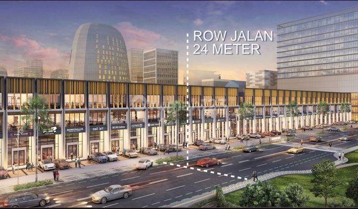 Ruko Gading Serpong Boulevard Baru High Ceiling Dkt Umn Scientia Summarecon 1