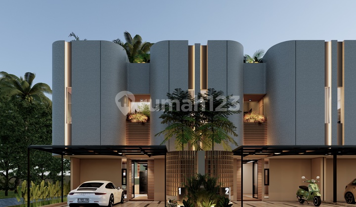 Rumah Baru DP 0% nempel BSD siap huni Tangerang Selatan