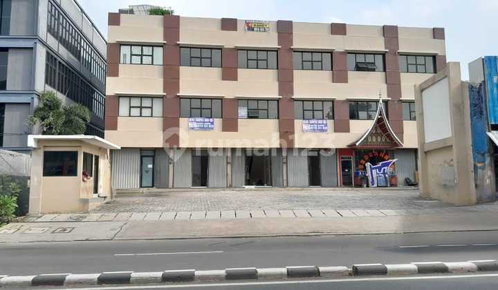 Strategic Row of Shophouses Facing Main Road, Kemanggisan, West Jakarta
