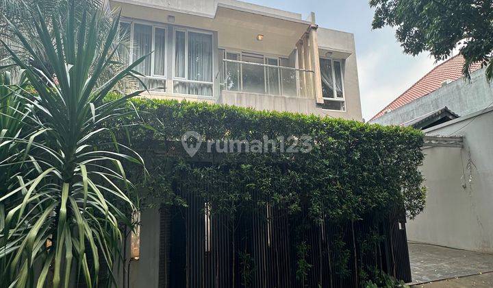 For Rent Rumah di Pondok Indah 2 lantai dengan swimmimg pool 