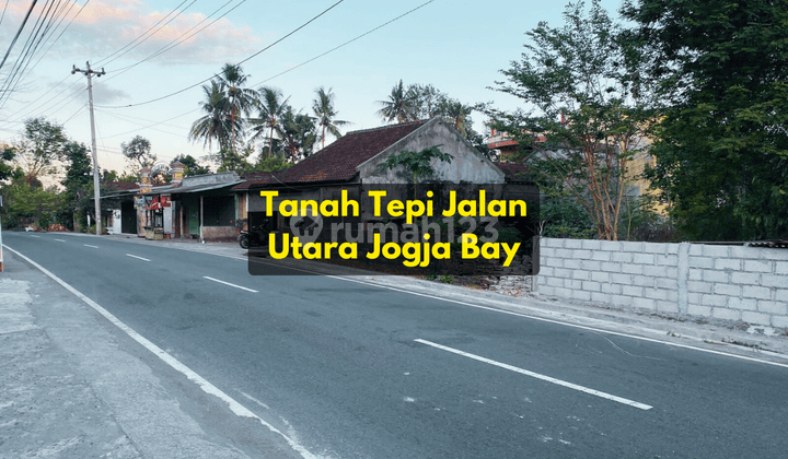 Tanah Legalitas Shm, Tepi Jalan, Utara Jogja Bay  1