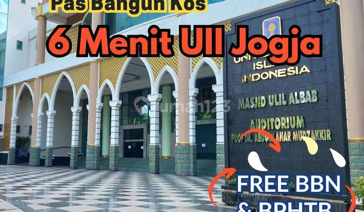 Kavling Kost Uii Jogja SHM Valid, Akses Super Lebar 6 Meter 1