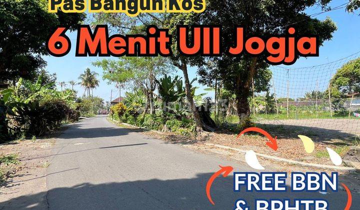 Kavling Kost Uii Jogja SHM Valid, Akses Super Lebar 6 Meter 1