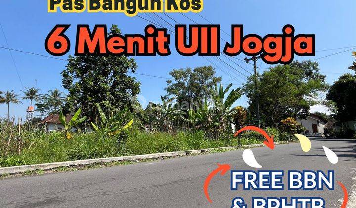 Kavling Kost Uii Jogja SHM Valid, Akses Super Lebar 6 Meter 1