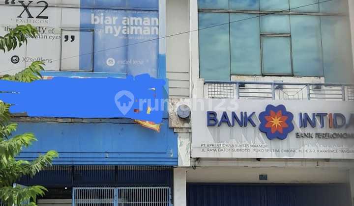 For Sale 3-Story Shop House Gatot Subroto Cimone Tangerang