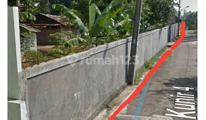 land for sale in Pondok Cabe, Tangerang area, size 1980m, negotiable price