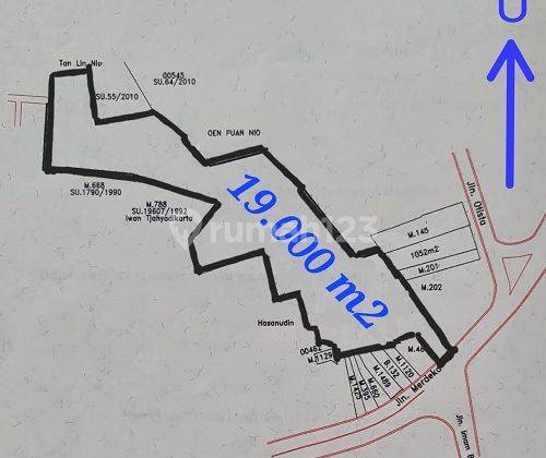 Dijual Tanah Menteng Jakarta Selatan Luas 19000m2, Lokasi Bagus 2