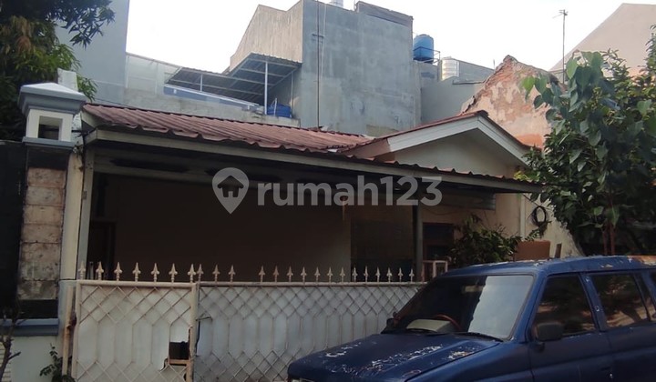 rumah tua sunter agung luas 8x15m hadap selatan jalan 2 mobil tidak masuk banjir