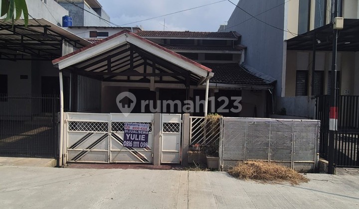 rumah kelapa nias luas 102m hadap selatan bangunan lama masih nego