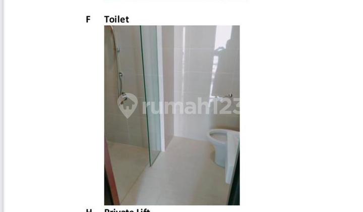 unit puri mansion lantai 37 luas 49m sertifikat hgb