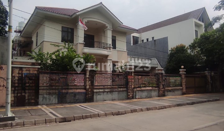 rumah mewah sunter luas 1118m hadap utara jalan boulevard tidak masuk banjir