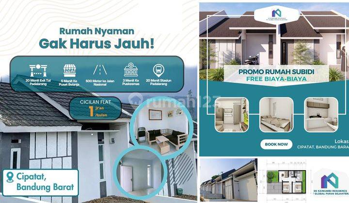 Rumah Subsidi Bandung Barat, Bandung, De Kareumbi Residence