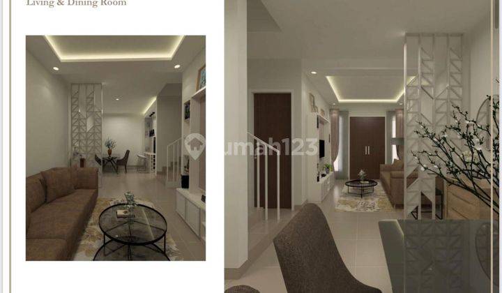 DIJUAL CEPAT  RUMAH FURNISHED  DI CARINGIN DEPOK  2