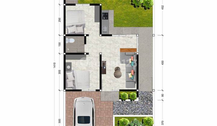 Rumah Murah di Melikan Jl. Prambanan Piyungan Dekat Rsud Prambanan 2