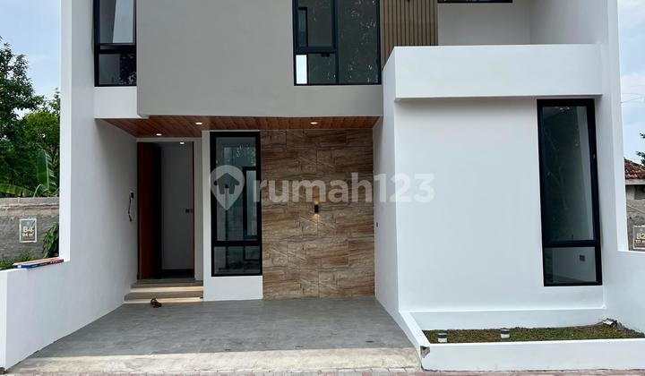 New 2-Story Contemporary Design House in Kledon Housing, Jl. Kaliurang Km 13, Near UII Campus 2