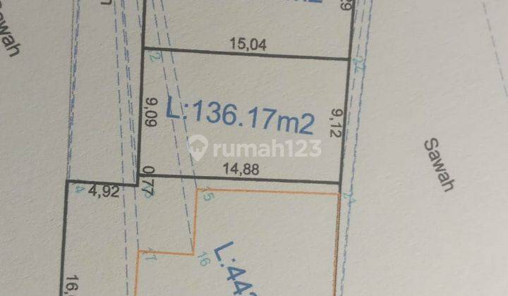 Tanah Kav di Jl. Kaliurang Km 12,5 Dekat Kampus Uii Terpadu 2