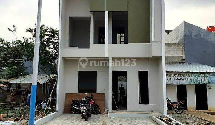 RUMAH CLUSTER 2 LANTAI MURAH CILANGKAP JAKTIM 1