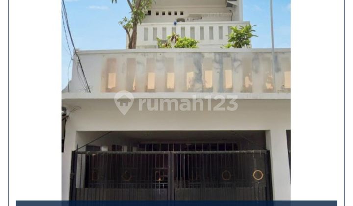 Termurah - Rumah 5 Kamar, 5 X 25 Meter, Shm, Hadap Timur Di Kav. Dki - Meruya