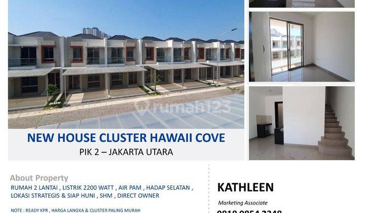 Rumah Baru Termurah di PIK, Cluster Hawaii Cove, Harga Miring 1