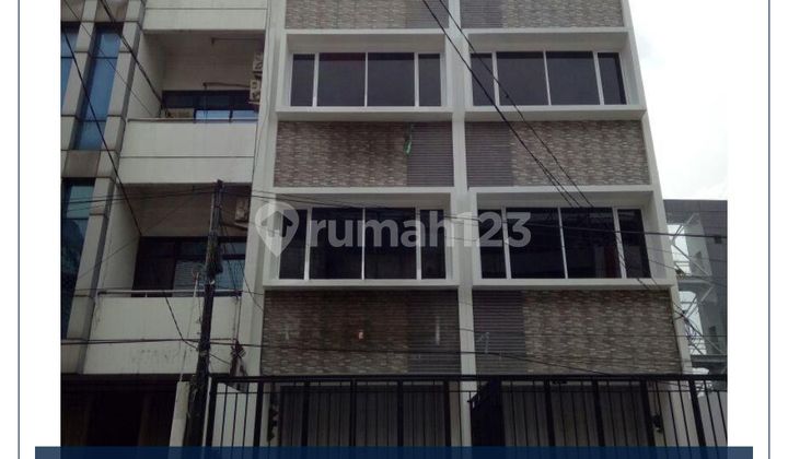 Dijual/Disewa Cepat !! Ruko Baru 4 Lantai, Akses 2 Mobil, Strategis di Gunung Sahari Jakpus