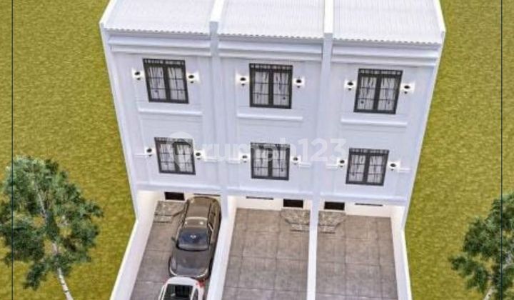 Sangat Murah !! Rumah Baru 3 Lantai - 3 Kamar di Tanjung Duren Jakarta Barat