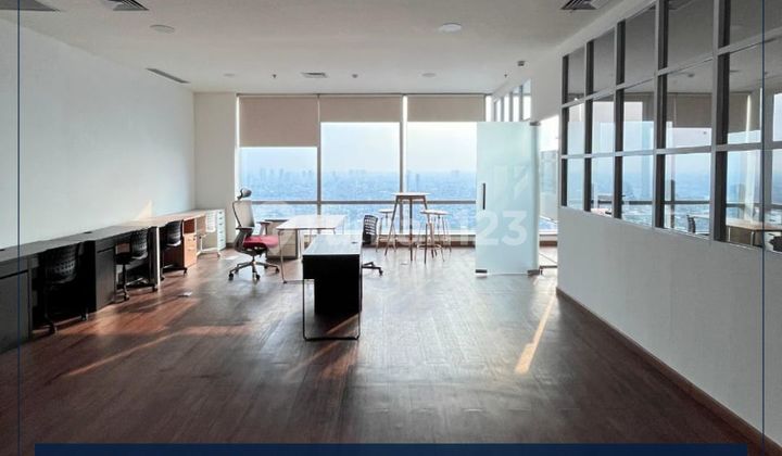 Jual Cepat !! Office Soho Capital di Jakarta Barat - Lantai Tinggi