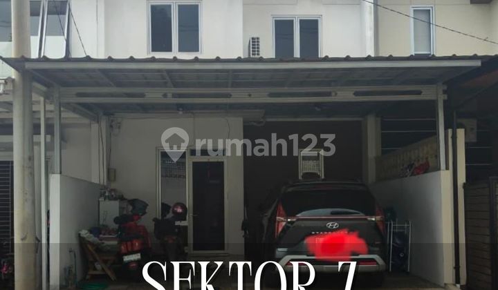 Cheap !! 4 Bedroom, 2 Story Move-In Ready House in Sector 7 - Gading Serpong