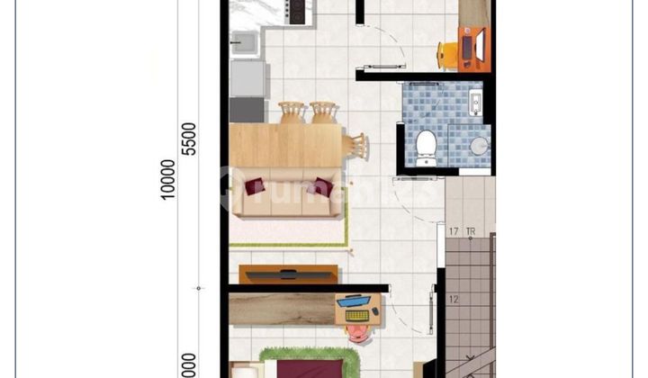 Apartemen Green Royal Condo House Jakarta Barat - 2 Bed Room - Semi Furnished 2