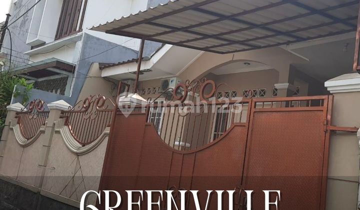 Rumah Tinggal Sangat Murah Lebar 10 Meter Hadap Selatan di Greenville - Jakarta Barat