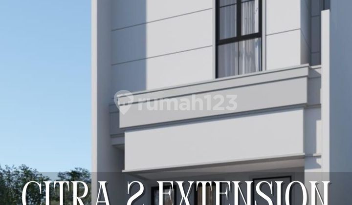 Dijual Rumah Baru 4 Kamar, Lebar 6 Meter - Citra 2 Extension, Jakarta Barat