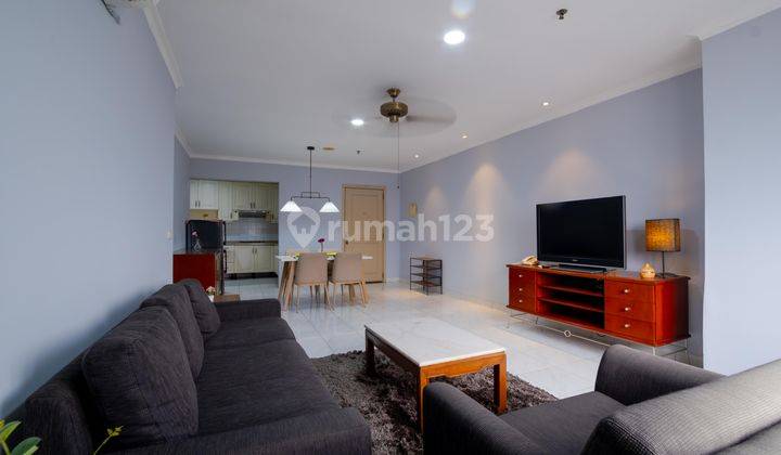 Sewa Bulanan Apartemen 2+1BR Permata Senayan Dekat Gbk, Mpr dpr 2