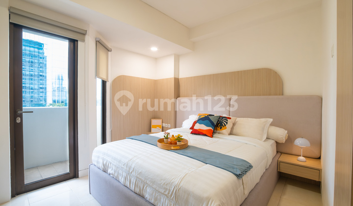 Modern Minimalist Design Studio Apartment for Rent in Tamansari Sudirman - Strategic Location Near Senayan, Sudirman, Benhil, Citywalk, SCBD, WTC 2