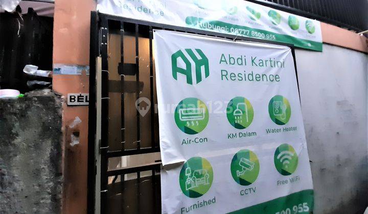 Kost Sawah Besar Abdi Kartini Residence Tipe Jendela Koridor Dekat Monas 2